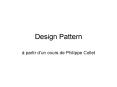 Design Pattern PowerPoint PPT Presentation