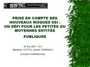 PRISE EN COMPTE DES NOUVEAUX RISQUES SSI : UN D