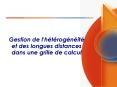 Gestion de l'htrognit et des longues distances dans une grille de calcul PowerPoint PPT Presentation