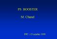 PS BOOSTER M. Chanel PowerPoint PPT Presentation