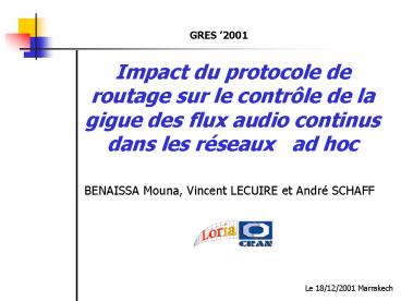 Aucun titre de diapositive