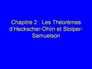 Chapitre 2 : Les Th