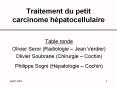 Traitement%20du%20petit%20carcinome%20h PowerPoint PPT Presentation