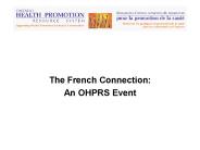 The French Connection: