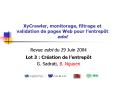 XyCrawler, monitorage, filtrage et validation de pages Web pour l PowerPoint PPT Presentation