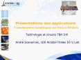 Prsentations des applications Transmissions numriques sur fibre 40 Gbs PowerPoint PPT Presentation