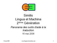 Similis Lingua et Machina 2i