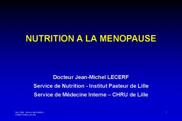 Prsentation PowerPoint