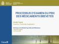 PROCESSUS DEXAMEN DU PRIX DES MDICAMENTS BREVETS PowerPoint PPT Presentation