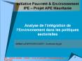 Initiative Pauvret PowerPoint PPT Presentation