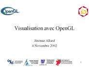 Visualisation avec OpenGL