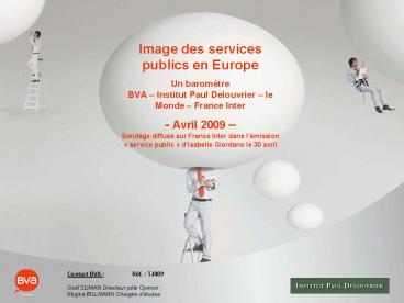 Image des services publics en Europe Un barom