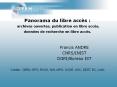 Panorama du libre acc PowerPoint PPT Presentation