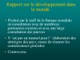 Rapport sur le d PowerPoint PPT Presentation
