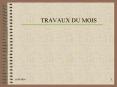 TRAVAUX DU MOIS PowerPoint PPT Presentation