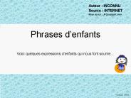 Voici quelques expressions d