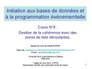Initiation aux bases de donn