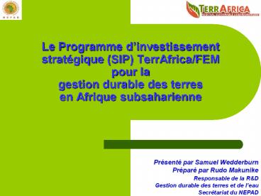 Le Programme d
