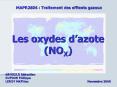 Les oxydes dazote NOX PowerPoint PPT Presentation