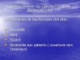 AMENAGEMENT DU LABORATOIRE DE BACILLOSCOPIE PowerPoint PPT Presentation