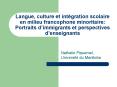 Langue, culture et int PowerPoint PPT Presentation
