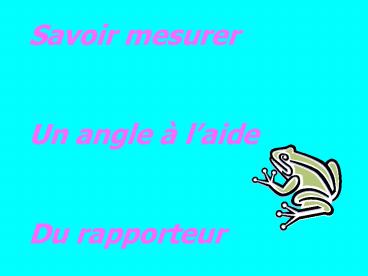 Prsentation PowerPoint