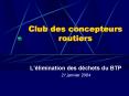 Club des concepteurs routiers PowerPoint PPT Presentation