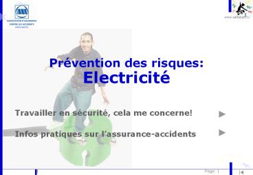 Prvention des risques: Electricit