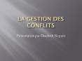 LA GESTION DES CONFLITS PowerPoint PPT Presentation