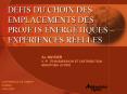 DFIS DU CHOIX DES EMPLACEMENTS DES PROJETS NERGTIQUES EXPRIENCES RELLES PowerPoint PPT Presentation