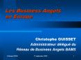 Les Business Angels en Europe PowerPoint PPT Presentation