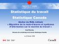 Statistique du travail PowerPoint PPT Presentation