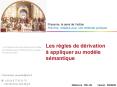Les rgles de drivation appliquer au modle smantique PowerPoint PPT Presentation