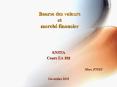 Bourse des valeurs et march financier PowerPoint PPT Presentation