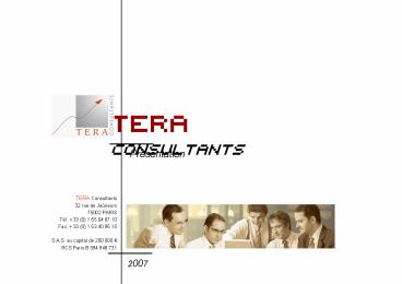 TERA Consultants