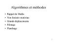 Algorithmes et mthodes PowerPoint PPT Presentation