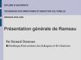 DIPLOME D'UNIVERSITE TECHNIQUES DOCUMENTAIRES ET MEDIATION CULTURELLE SESSION 20052006 Prsentation g PowerPoint PPT Presentation