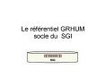 Le rfrentiel GRHUM socle du SGI PowerPoint PPT Presentation