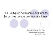 Les Politiques de la sant