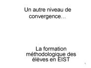 Un autre niveau de convergence