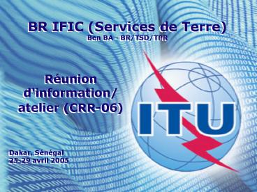 BR IFIC Services de Terre