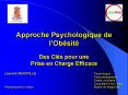 Approche Psychologique de lObsit Des Cls pour une Prise en Charge Efficace PowerPoint PPT Presentation