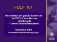 FCCF 101 PowerPoint PPT Presentation