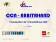 CCA ARBITRHAND PowerPoint PPT Presentation