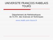 UNIVERSITE FRAN