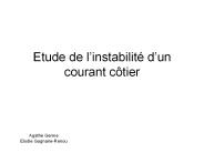 Etude de l