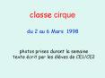 classe cirque PowerPoint PPT Presentation