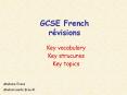 GCSE French r PowerPoint PPT Presentation