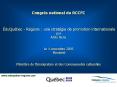 Congrs national du RCCFC duQubec Rgions : une stratgie de promotion internationale par Anita Reny Le PowerPoint PPT Presentation