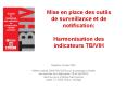 Mise en place des outils de surveillance et de notification:  Harmonisation des indicateurs TB/VIH PowerPoint PPT Presentation